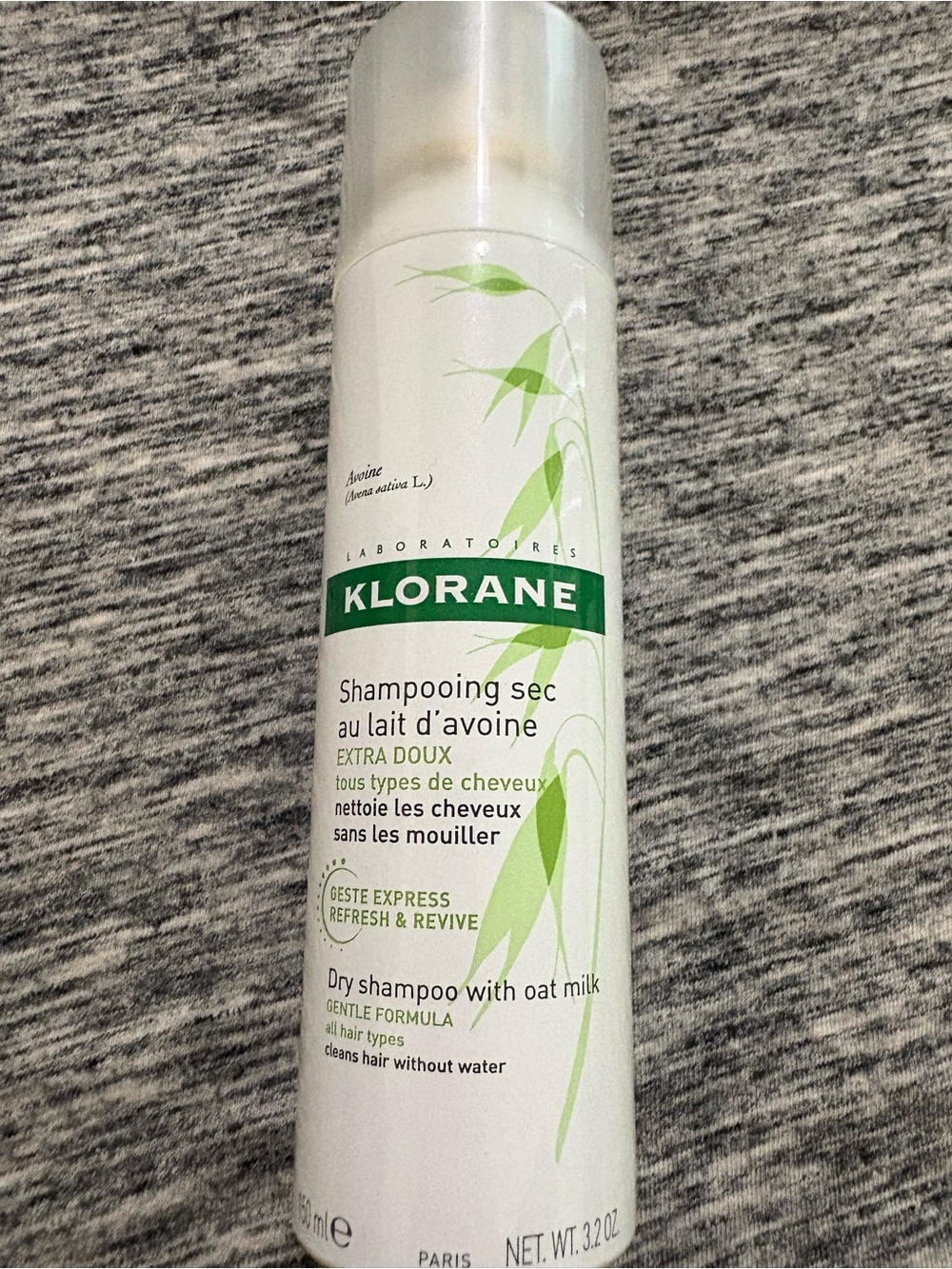 Klorane Dry Shampoo with Oat Milk — White